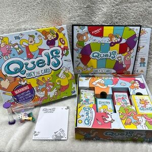 Spin Master Quelf Board Game: Party Game for Teens and Adults COMPLETE